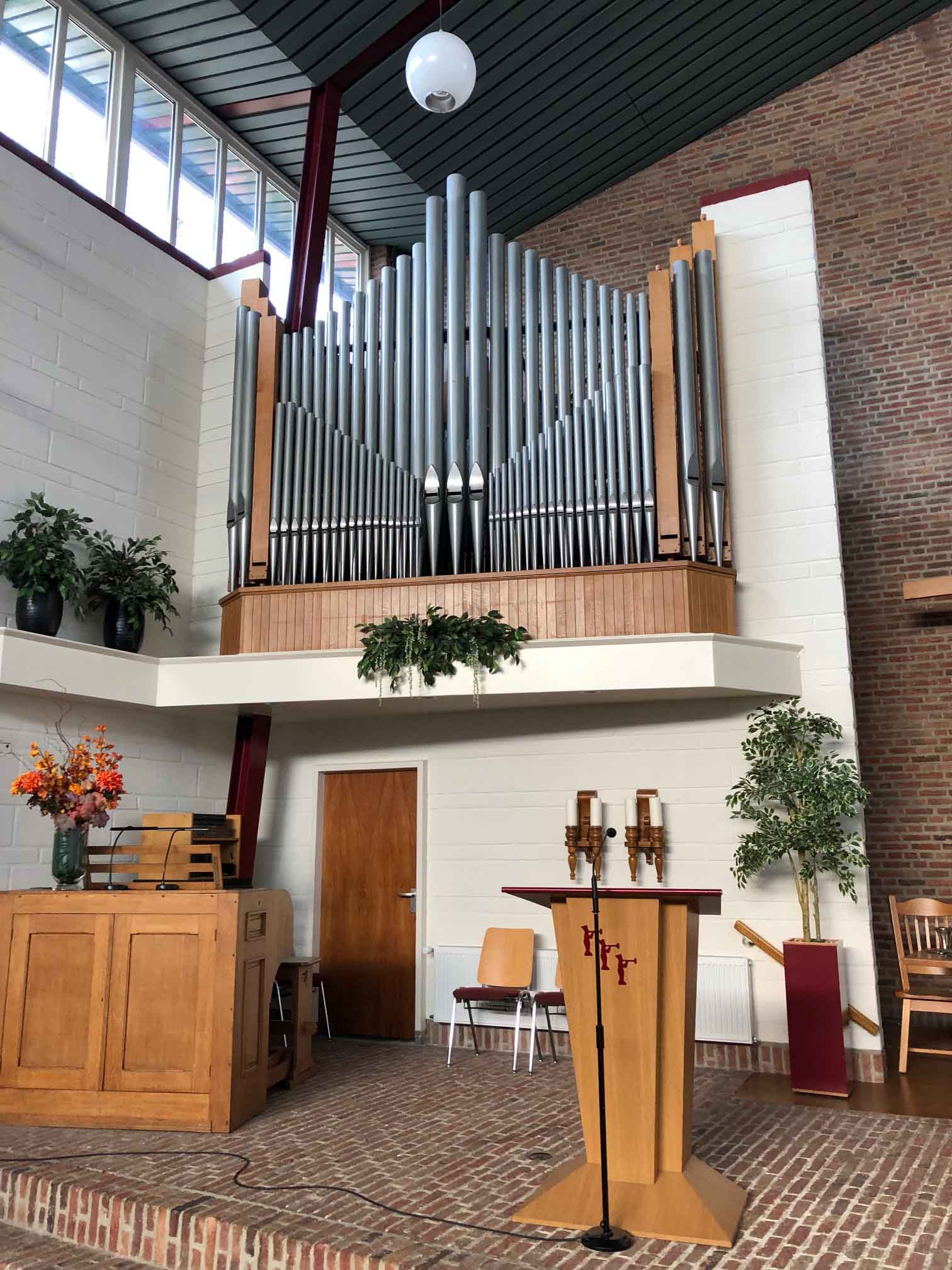 1 orgel kansel
